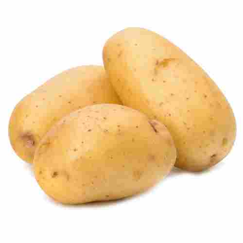 65% Moisture Containing Brown Round Shaped Raw Fresh Potato