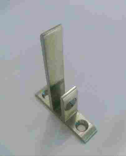 Brass F Bracket For Glass Fitting, 2.1/2 Inch X 6 Mm Size, Metallic Color
