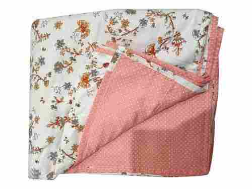 Lightweight Floral And Printed Durable Soft Smooth Cotton Blanket