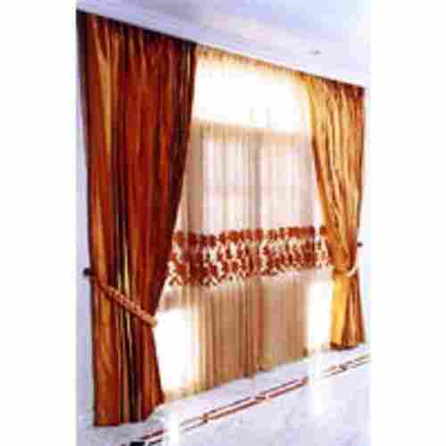 Long Lasting Satin Printed Window and Door Curtains, Used in Homes and Hotels