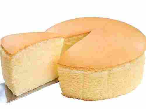 Rich In Taste And Delicious Without Cream Dry Plain Fresh Sponge Cake, 350 Gm