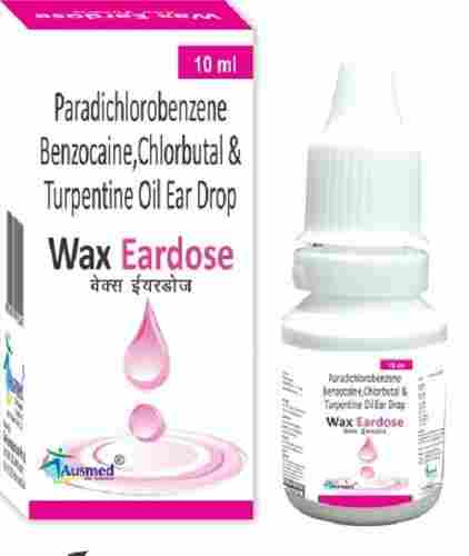 Paradichlorobenzene Benzocaine Chlorbutal and Turpentine Oil Ear Drop