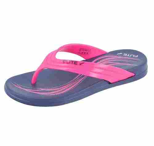 Daily Wear Washable Purple Rubber Material Lightweight Design Flip Flop Slippers