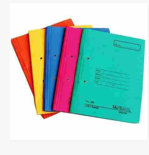 Multicolor Rectangular Shape And 8.5 X 11 Inches Size Paper File Folder 