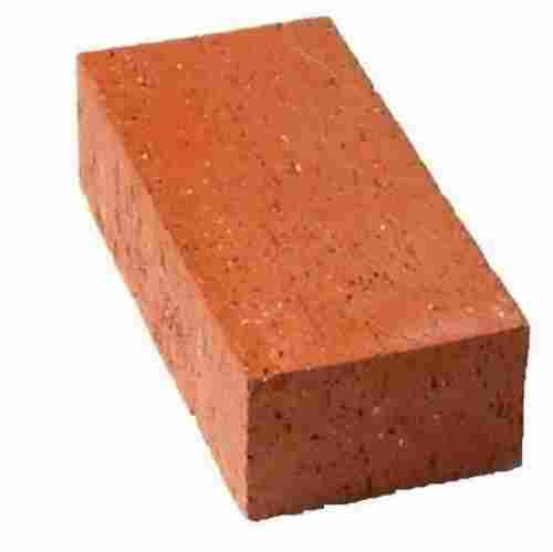 Red 8x4x4 Inch Size Rectangular 0.24 Percent Absorption Clay Bricks 