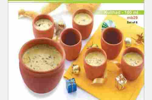 180 ML Handmade Earthen Clay Kulhad Cup For Tea, Coffee And Lassi