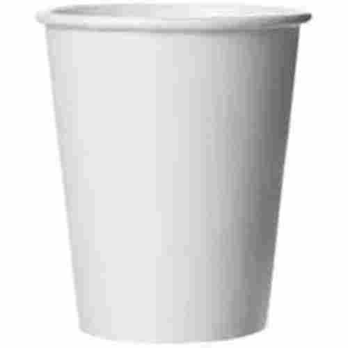 250 Ml Capacity Round Shape White Color Disposable Paper Glass For Event