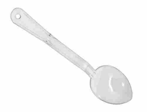 Light Weight Smooth Finish Oval Shaped White Spoons