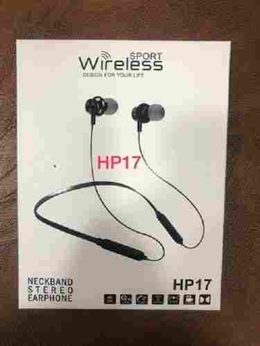 Black Plastic Hp17 Bluetooth Handsfree