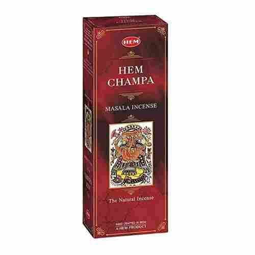 Good Quality Aromatherapy With Safe Packaging Six Ninety Sticks Count Champa Masala Incense Sticks