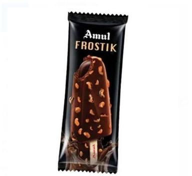 Natural Stone Sweet And Delicious Chocolate Flavor With Dry Fruit Nuts Amul Frostik Ice Cream