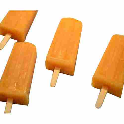 Rectangle Shape Delicious Orange Flavoured Lolly Candy Ice Cream