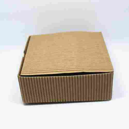 Single Wall - 3 Ply Rectangle Kraft Corrugated Boxes, For Gift & Crafts