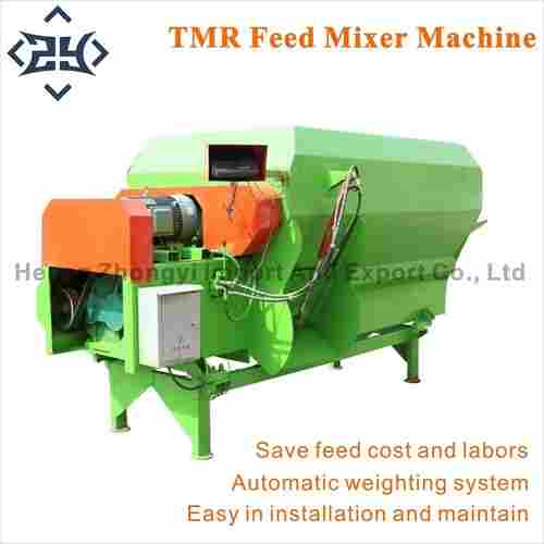 Factory Direct Sale TMR Single Shaft Horizontal Livestock Animal Feed Mixing Machine