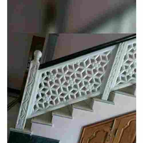 Skin Friendliness Eco Friendly Easy To Install Floor Mount Carved Marble Stone Stairs Jali