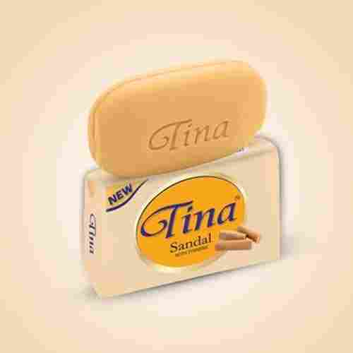 Tina Sandal Bath Soap With Turmeric Flavour And Fragrance Parabens Free And Natural Moisturizer