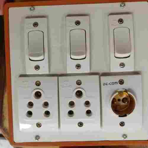 White Electrical Switch Board