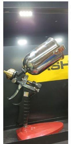 Stainless Steel And Plastic Material Body Pressure Feed Spray Gun