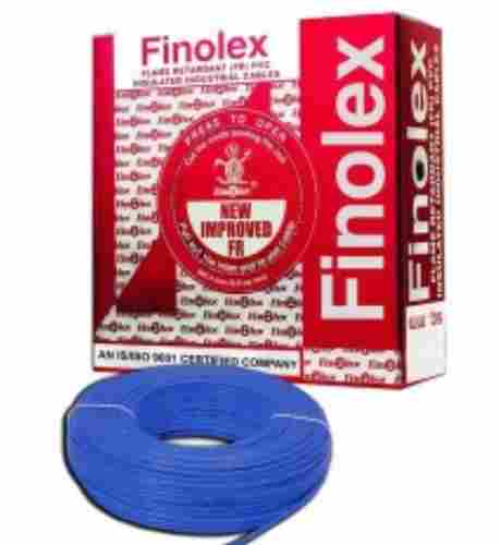 5.0 Sqmm Diameter 90 Meter Length Round Blue Finolex Cable
