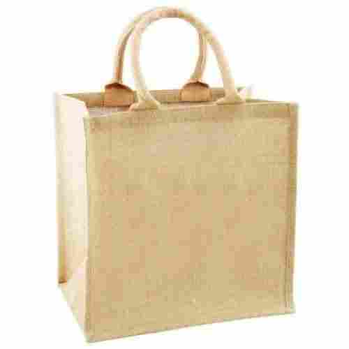 5 Kilogram Capacity Brown Rectangular For Shopping Eco Friendly Jute Bag 