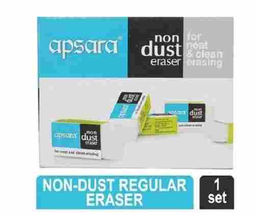 2 Inches Size Rectangular Non Dust Apsara Rubber Erasers 
