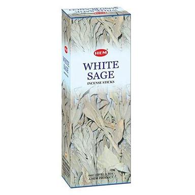 Eco Friendly Hem White Sage Incense Sticks For Removing Negativity Cleansing Space Spreads Positive Atmosphere Grade: Industrial Grade