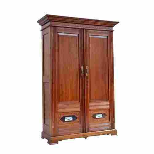 Excellent Strength Terminate Proof Fine Finish Free Standing Carved Wooden Almirah
