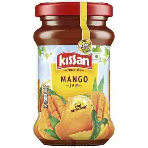 Pack Of 188 Gram Real Fruit Sweet Flavor Kissan Mango Jam