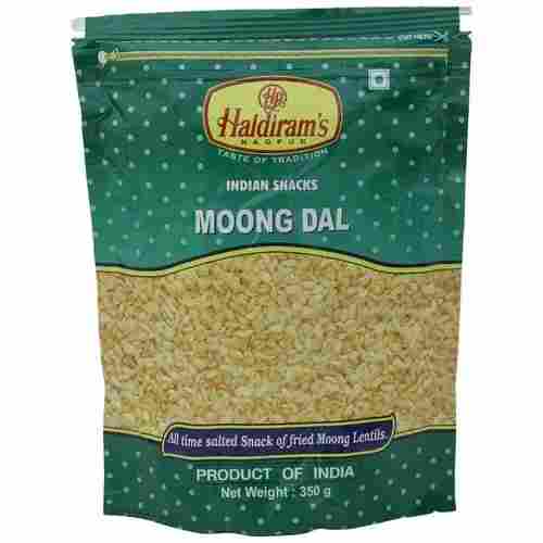 Pack Of 350 Gram Salty Taste Crispy Haldiram Moong Dal Namkeen
