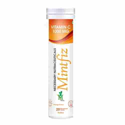 )Necessary Nutraceuticals Mintfiz Vitamin C 1000 Mg 20 Tablets