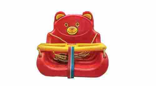 Red And Yellow Sturdy And Durable Light Weighted Plastic Baby Swing 