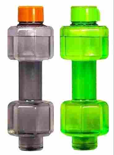 Round Shape and Reasonable Rates Plastic Dumbbell Shape Water Bottle, Capacity: 1000 ml