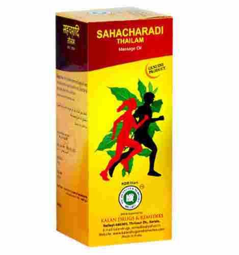 100% Natural Herbal Sahacharadi Thailam Massage Oil, 200ml Pack