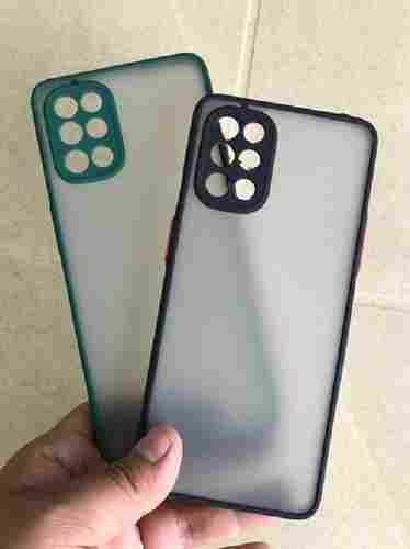 Color Black And Green Mobile Back Cover
