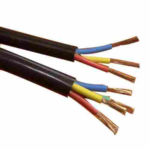 220v Fire Proof Black PVC Insulated Copper Electrical Cables