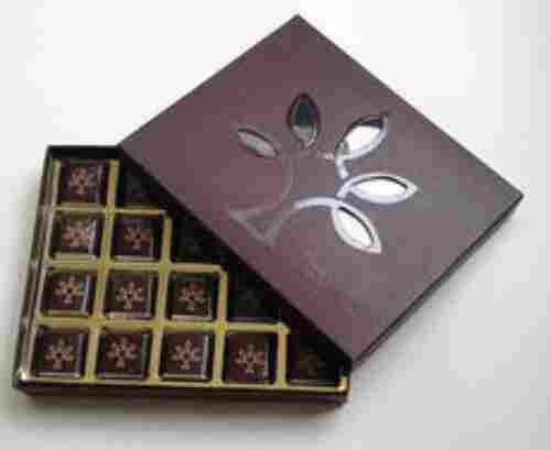 Fine Finish Brown Color Chocolate Gift Box