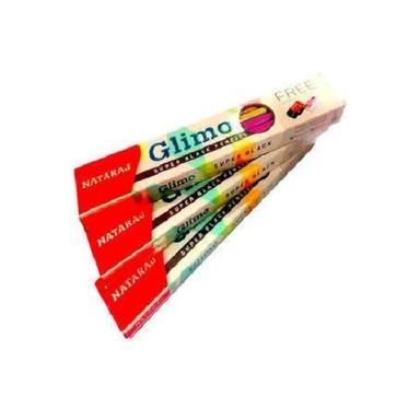 Silver  Pack Of 10 Pieces With 1 Eraser And 1 Sharpener Nataraj Glimo Pencil