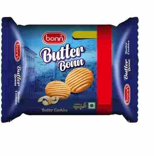 76 Gram Packaging Size Round Crispy And Sweet Taste Butter Cookies 