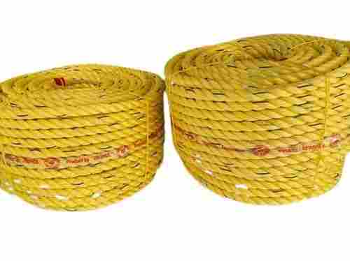 Eco Friendly Round Shape And Light Weight Yellow PP Danline Rope