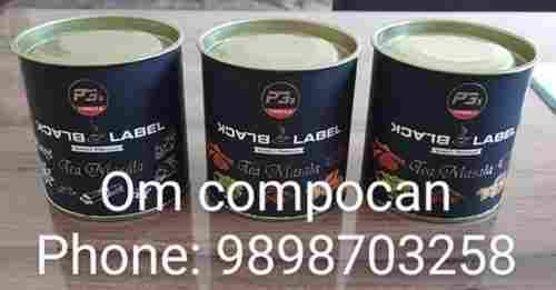 30-205 MM Size Printed Composite Tin And Paper Can For Packaging