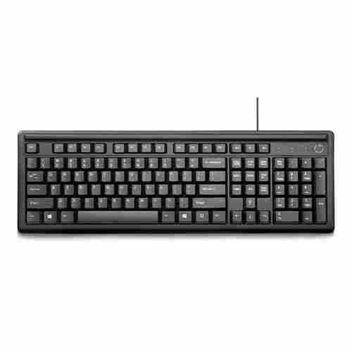 Strong Durable Black Hp Wired Usb Multi Device High Quality Plastic Keyboard