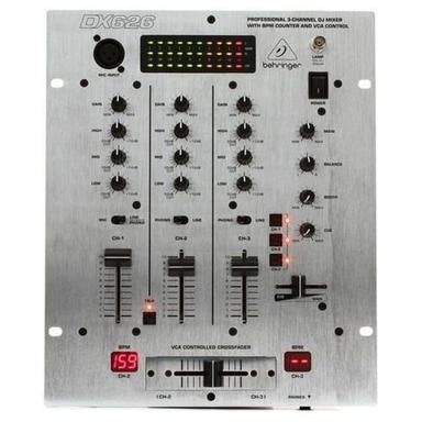 Behringer DX626 Grey Electric DJ Mixer (3 Channels) Digital Sound Mixer