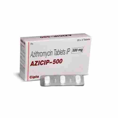 Azicip 500 Mg Azithromycin Antibiotic Tablets 