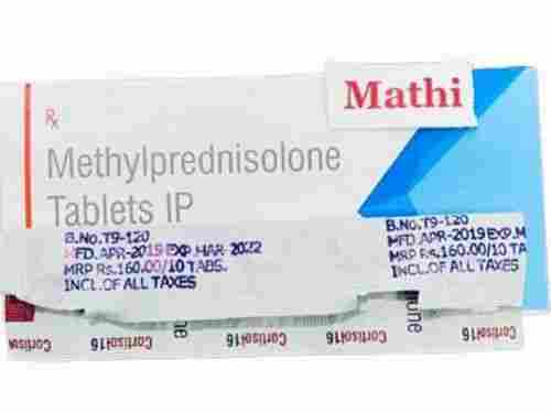 Methylprednisolone 16 MG Tablet, 10x1 Blister Pack