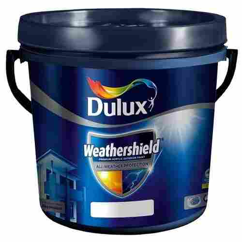 Super-Protective High Glossy Dulux Weather Shield Waterproof Paint, 10 Liter
