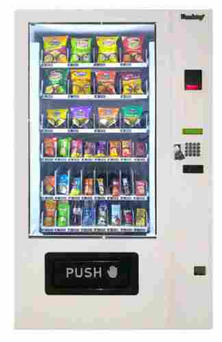 Heavy Duty And High Performance Touch Screen Automatic Snack Vending Machine 