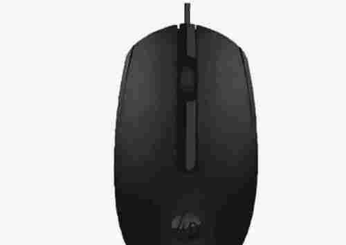 1.2 Meter Wire Length Black Abs Plastic Material Two Keys 1000 Dpi Hp Wired Mouse 