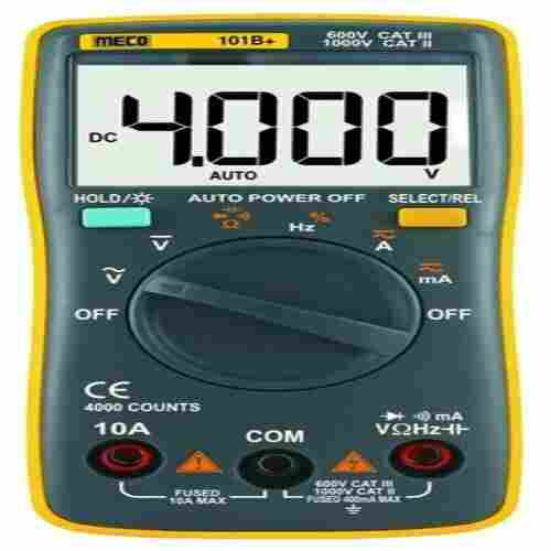 Meco101b With 1 Set Test Lead And 1.5v Battery Digital Multi-Meter