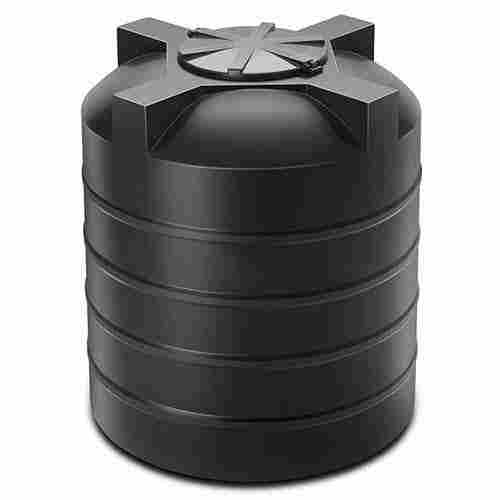 Heavy Duty Long Lasting Solid Strong And Round Black Plastic Water Storage Tank