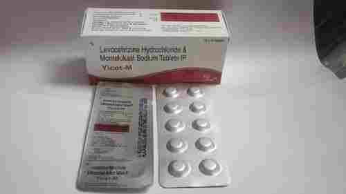 Levocetirizine Hydrochloride And Montelukast Sodium Tablets Pack Of 1
